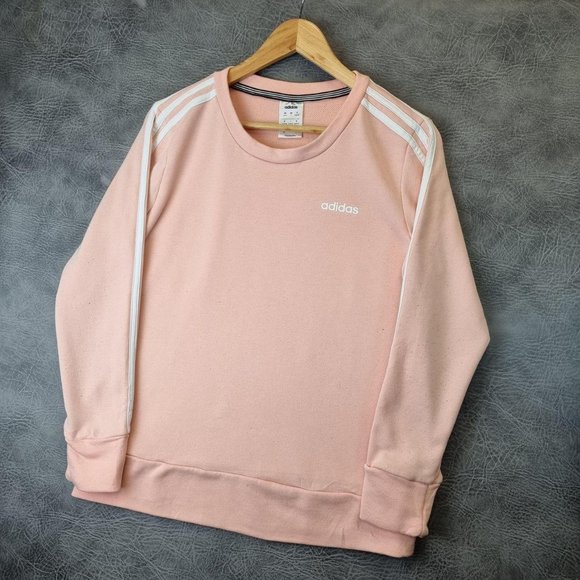 Vintage Adidas Sweatshirt American Jumper Spellout sweatshirt Sweater - Picture 3 of 4